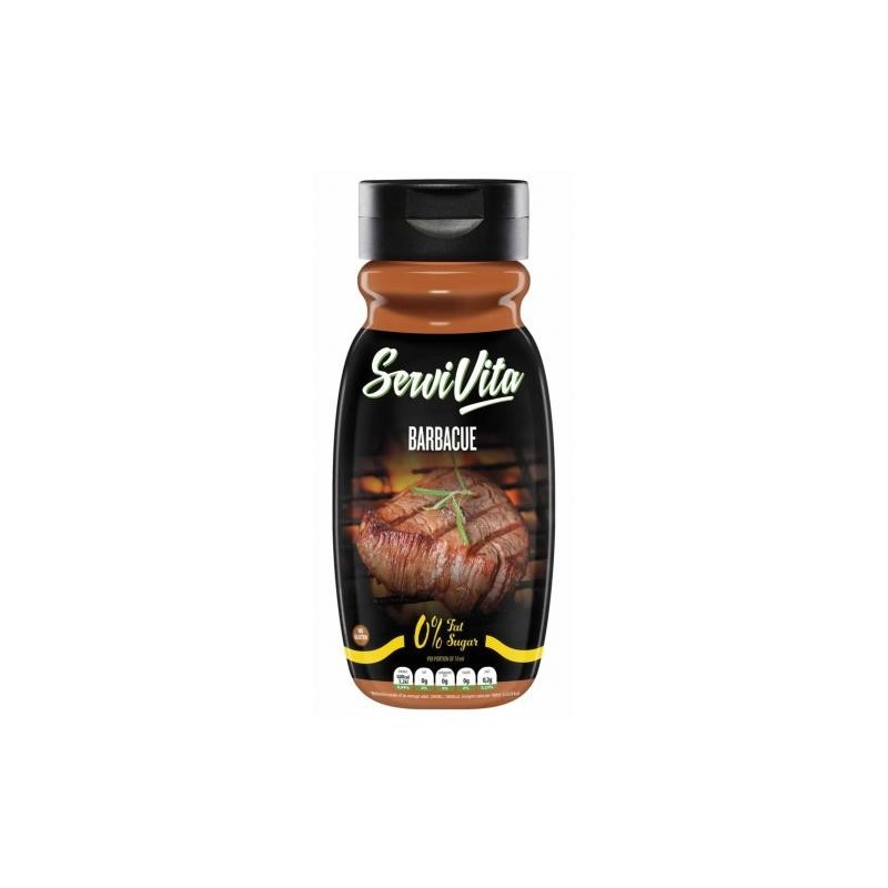 SALSAS SERVIVITA SIN CALORÍAS 320 ML Spicy BBQ