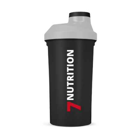 7Nutrition Shaker 700ml - black Red