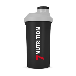 7Nutrition Shaker 700ml - black Black