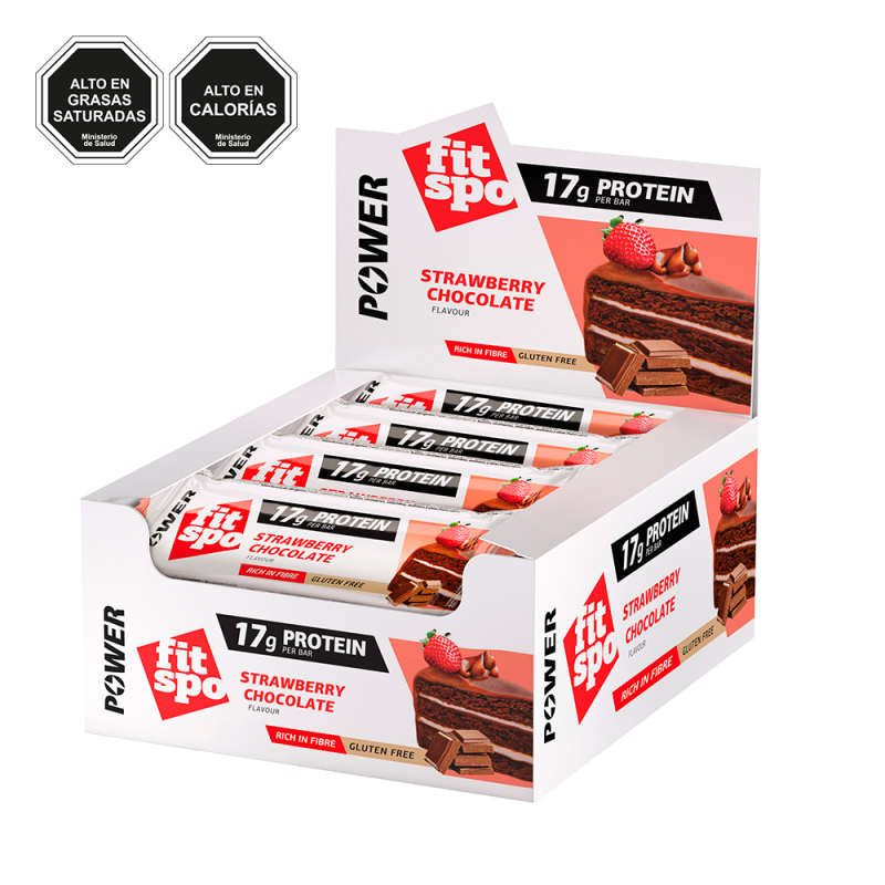 Power Protein Bar 12 x 50 Gr (Sabores) Dubai Choc