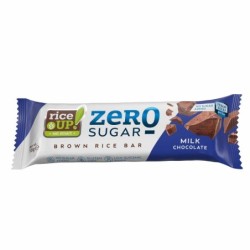 Zero Sugar Brown Rice Bar 20 x 18 Gr (Sabores) Chocolate naranja