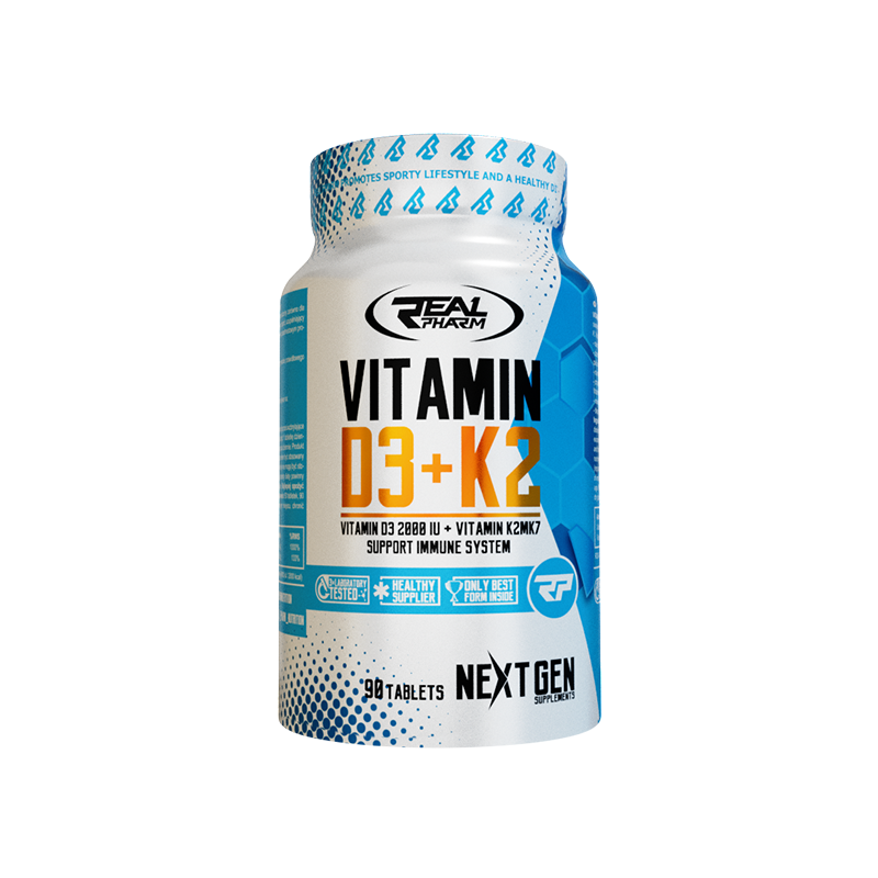 Vitamin D3+K2 Real Pharm