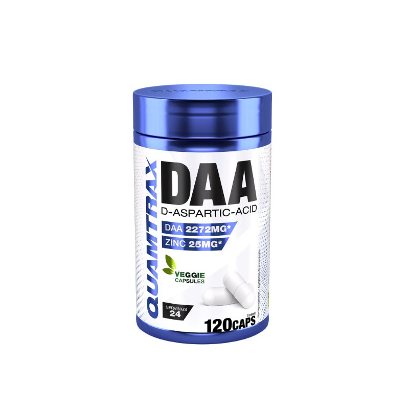 DAA D-Aspartic Acid 120 caps