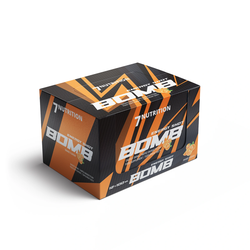 Bomb prework 12 x 100 ml/ 4 Serv. (Naranja)